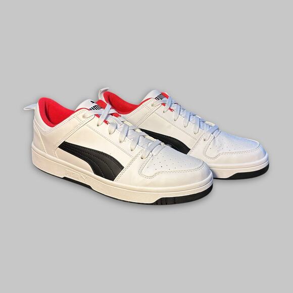 Puma SoftFoam White Black Red Men’s Sneakers - Size 11.5 main image 6